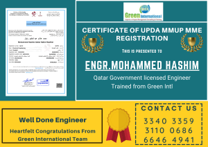 mmup upda qatar exam training